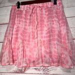 Blue Rain Boutique Pink Tie Dye Skirt | Women’s Large Photo 1