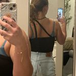American Eagle Outfitters One Shoulder Tank Photo 1