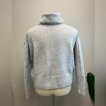 ZARA  Grey Cable Knit Cropped Sweater - Size XL Photo 1