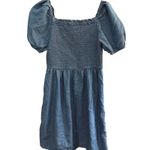 Ann Taylor Outlet Denim Dress, Small Blue Photo 2