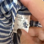 Old Mans Tailor R.D Cloth M. Co Japan Linen Indigo Stripe Shirt Dress‎ RARE Blue Size undefined Photo 2