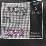 Lucky in Love S Tahitian Surfer Colorful Geometric Neon Patterned Skort Black Photo 6