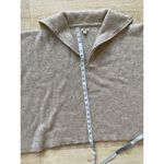 Loft  Womens Sweater XS/S Beige Wool 1/4 Zip Poncho Minimalist Classic Chic Girly Photo 7