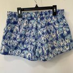 Lilly Pulitzer  Run Around Luxletic Short Bomber Blue Get Trunky Elephants Small Photo 2