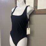 Good American  GSW0641 Size 3 Removable Pads Black One-Piece Swimsuit/bodysuit Photo 3