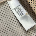 Adrianna Papell  Sleeveless Ruffled Cap Sleeve In Champagne Small Dot Womens M Photo 9