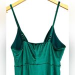 Club L London Women’s Bottle Emerald Green Velvet Plunge Neck Twist Maxi Dress 8 Photo 5