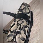 Coach RARE Vintage  Parker Pleated Op Art Signature Black Gray Handbag #13408 Photo 10