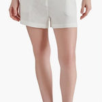 Steve Madden  Imelda Linen Blend Shorts‎ Size Large NWT Photo 0