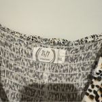 Maurice's Maurice’s 24/7 Animal Ruffle Strap Midi Dress black tan size‎ large Photo 3