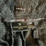 Worthington  Dark Gray Tweed Dress Pants Photo 4