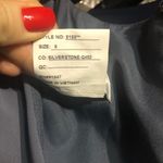 Social Bridemade v neck maxi dress front slit Sz 6 Gray Photo 8