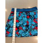 PGA Tour Womens Skort Blue Red Floral Print Athletic Skirt Size Medium Photo 1