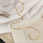 Gold Plated Herringbone Necklace Photo 2