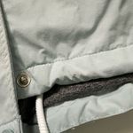 Roots  Canada Baby Blue Snap Button Hooded Windbreaker Rain Jacket Photo 8