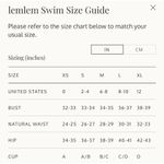 Lemlem NWOT  Lena Ballet One Piece Swimsuit Photo 8