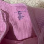 Brandy Melville  Pink Ribbed Tank Top Photo 2