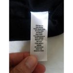 The Limited  Womens Sweater Size Small Black Puff Sleeve Slim Stretch Ribbed Photo 7