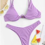 SheIn Purple Bra Swimsuit  Photo 0