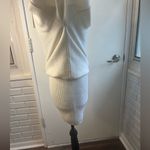 Ramy Brook  NEW WITH TAGS Anna 100% Wool Off Shoulder Sweater Dress Photo 3