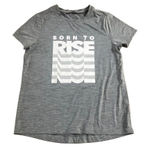 Athleta  gray shirt tee top short sleeve activewear women’s small Photo 0