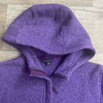Lands' End  Purple Fleece Jacket Photo 2