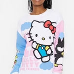 Sanrio Hello Kitty & Friends Sweatshirt XL Hybrid Apparel  2024 Pastel Crewneck Photo 0