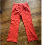 ZARA  Orange Flare Dress Pants Women’s High Waist Trousers Photo 4