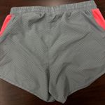 Under Armour Grey and Pink Heatgear Athletic Shorts with Pockets Size X-Small Photo 2