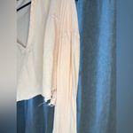 Urban Outfitters Out from Under  Peach Cropped Long Sleeve Shirt size Large Photo 7