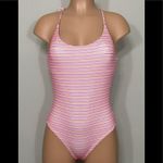 ONIA New.  textured stripe swimsuit. NWOT Photo 6
