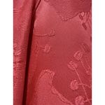 Vintage Lisanne Loungewear Dress Women Medium Pink Floral Robe Zip Housecoat Photo 7