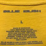 Billie Eilish Dice and Stars Hit Me Hard and Soft T-Shirt Size Large Photo 3