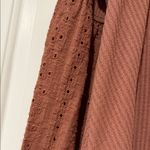 Free People  Parisian nights  Terracotta Bell Sleeve Blouse small Photo 4