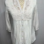 Spense Button Down Blouse Photo 0