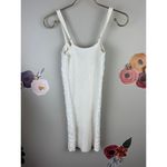 Urban Outfitters  White Knit Textured Tunic Tank - Size - Small Photo 1