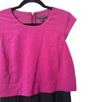 Banana Republic  Pleated Cap Sleeve‎ Midi Dress Sz4 Photo 3