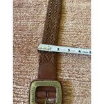 Brown Genuine Leather Women’s Belt 35 In Photo 4