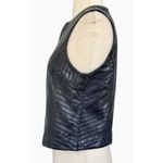 Vintage 90s CACHÉ Black 100% Leather Moto Photo 5