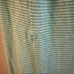 Ralph Lauren  Jeans Co Midi Tank Dress Aqua Green & White Striped Size XS Photo 2