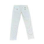 Hudson Jeans White‎ Denim Straight Leg Womens Size 29 Premium Casual Everyday White Photo 5