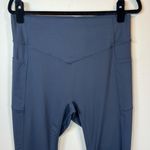 Halara Womens UltraSculpt Full Length Leggings Navy Blue Butt Scrunch Pockets XL Photo 1