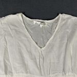 The Royal Standard Tunic Womens One Size Boho Crochet Trim Tassel Cover Up Top White Photo 3