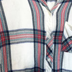Rails  Women’s Hunter Long Sleeve Plaid Button Down in White/Navy/Red Size S Photo 5