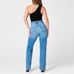 Good American Good Boy Jeans Split Hem Straight Leg Size 4/27 Photo 2