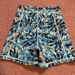 Aerie EUC Offline By  Hi-Rise Goals Shortie Blue Floral Print Short Small Pockets Photo 2