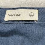 Grae Cove Linen Blend Top V Photo 3