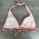 Cupshe  Pink&Orange Watercolor Bikini Set Sz.L NWT Photo 2