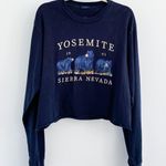 Brandy Melville Yosemite Embroidered Pullover Crew Photo 0