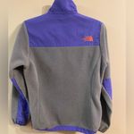 The North Face Women's TCB0 Blue Gray Orange Fleece Full Zip Jacket Size Small Photo 1